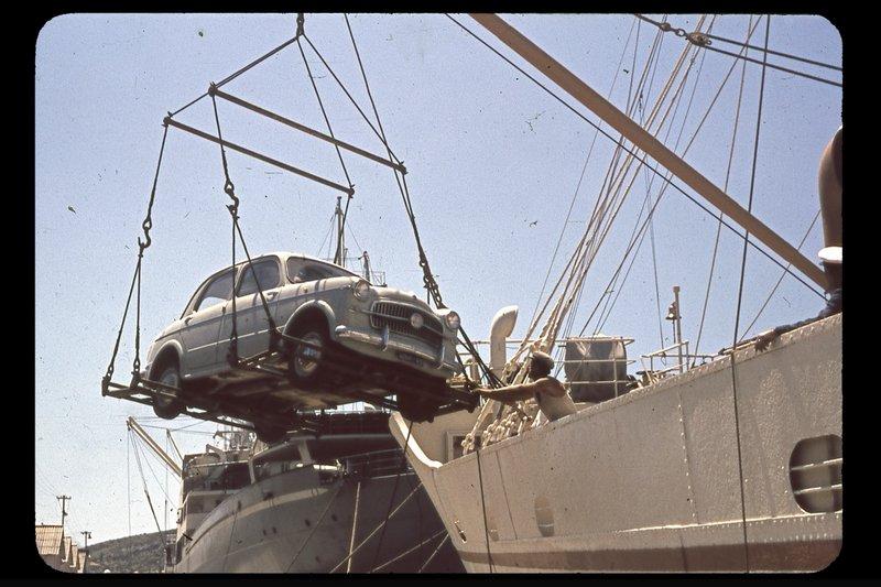 Carico sulla “Barletta” (Dubrovnik, Viaggio di Nozze)